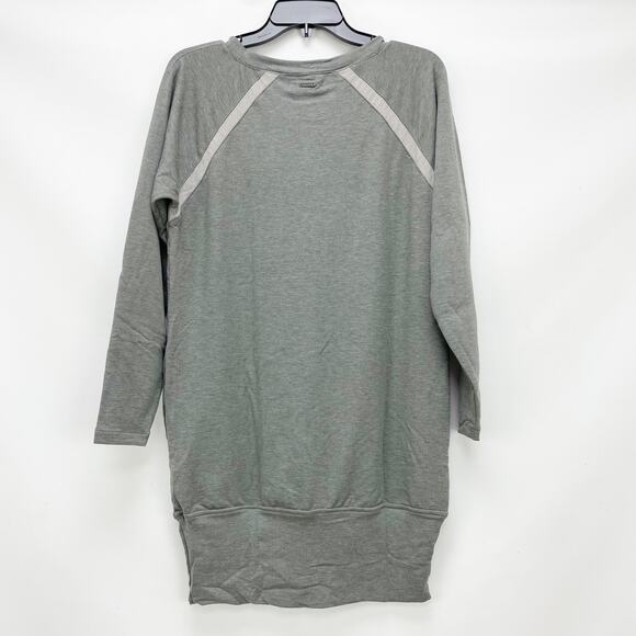 Prana Womens Rosie Sweatshirt Dress XS Grey Long Sleeve Pullover NWT - Picture 8 of 11